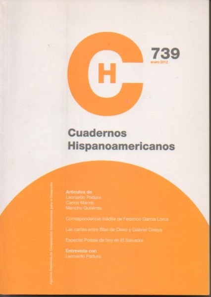CUADERNOS HISPANOAMERICANOS. N. 739. ENERO 2012.