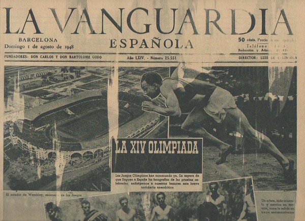 LA VANGUARDIA ESPAÑOLA. AÑO LXIV. NUMERO 25.551. DOMINGO 1 DE …