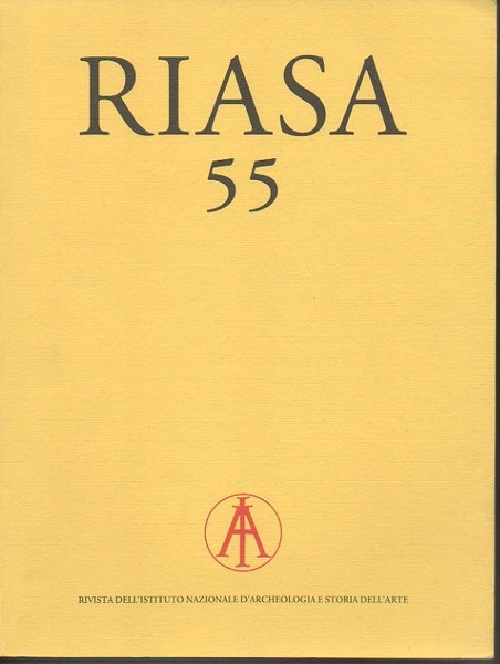 RIASA. 55. III SERIE. ANNO XXIII. 2000.
