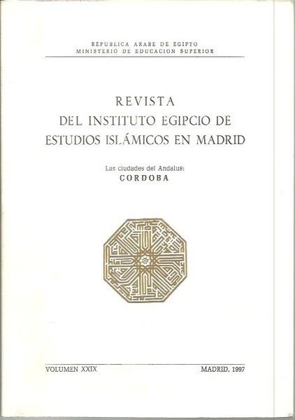 REVISTA DEL INSTITUTO EGIPCIO DE ESTUDOS ISLAMICOS EN MADRID. LAS …