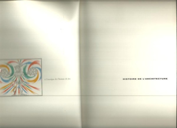HISTOIRE DE L'ARCHITECTURE.