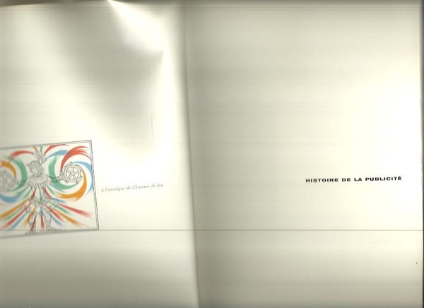 HISTOIRE DE LA PUBLICITE.