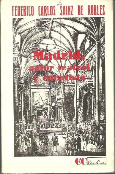 MADRID, AUTOR TEATRAL Y CUENTISTA.