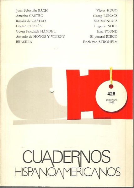 CUADERNOS HISPANOAMERICANOS. 426.