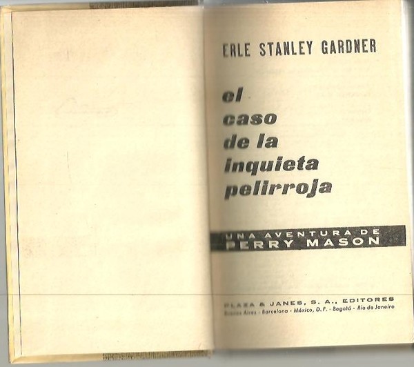 EL CASO DE LA INQUIETA PELIRROJA.