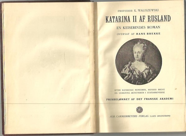 KATARINA II AF RUSLAND.