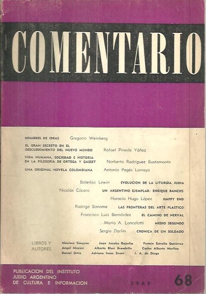 COMENTARIO. N. 68.