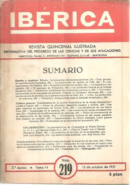 IBERICA. N. 219.