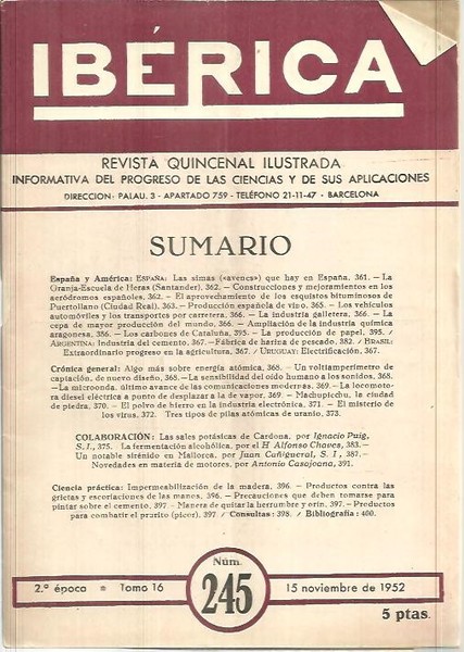 IBERICA. N. 245.