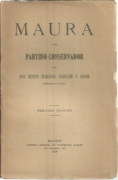 MAURA Y EL PARTIDO CONSERVADOR.