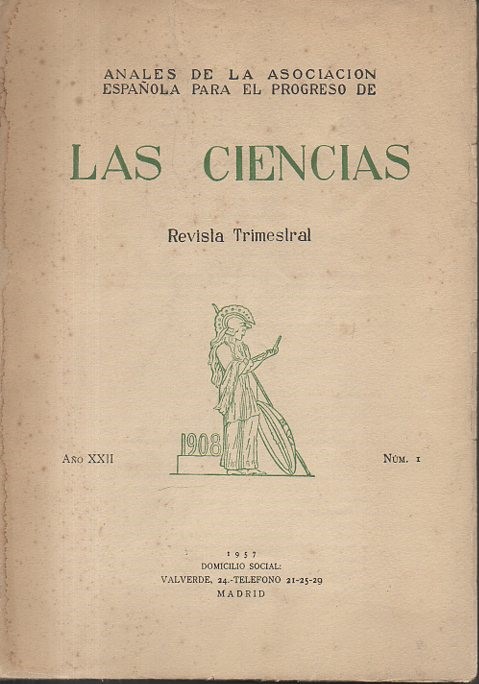 ANALES DE LA ASOCIACION ESPAÑOLA PARA EL PROGRESO DE LAS …