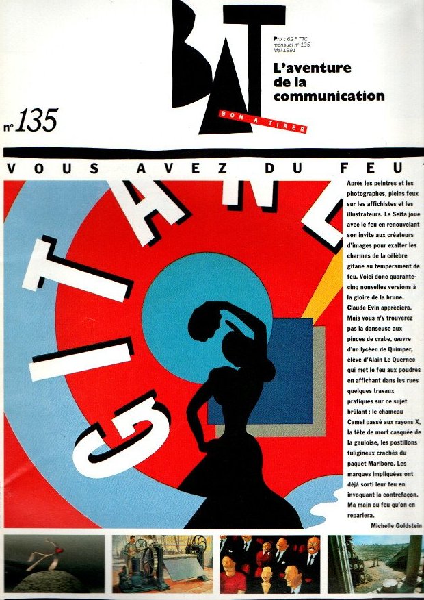 BAT. BON A TIRER. L'AVENTURE DE LA COMMUNICATION. N. 135. …