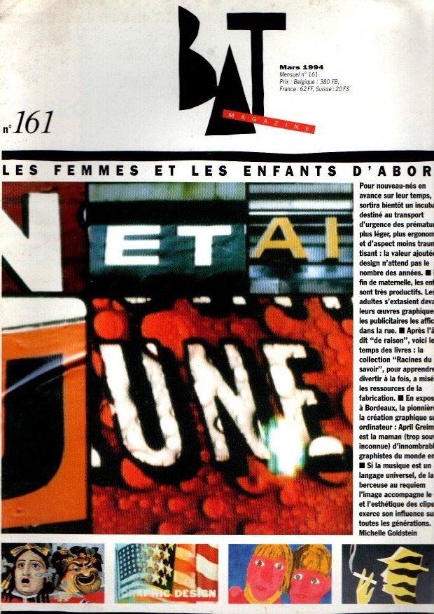 BAT. BON A TIRER. L'AVENTURE DE LA COMMUNICATION. N. 161. …