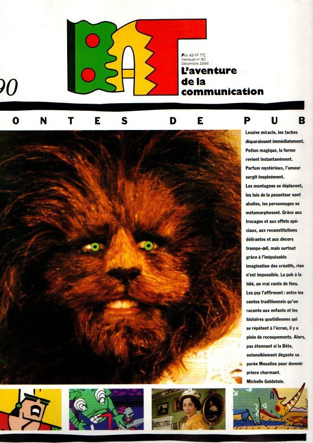 BAT. BON A TIRER. L'AVENTURE DE LA COMMUNICATION. N. 90. …