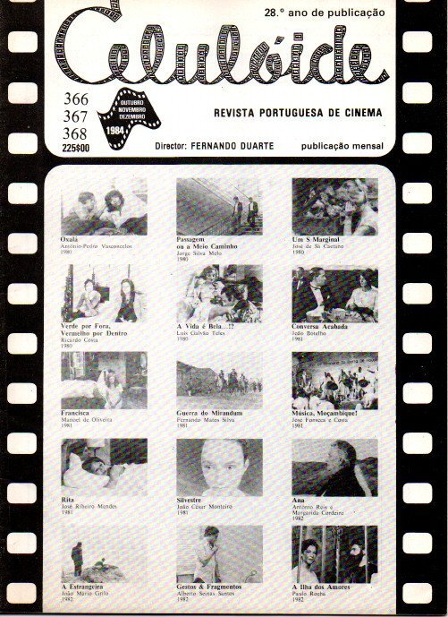 CELULOIDE. REVISTA PORTUGUESA DE CINEMA. ANO XXVIII. VOLUME XXIX. N. …