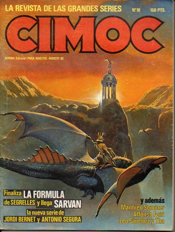 CIMOC. N. 18. LA REVISTA DE LAS GRANDES SERIES.