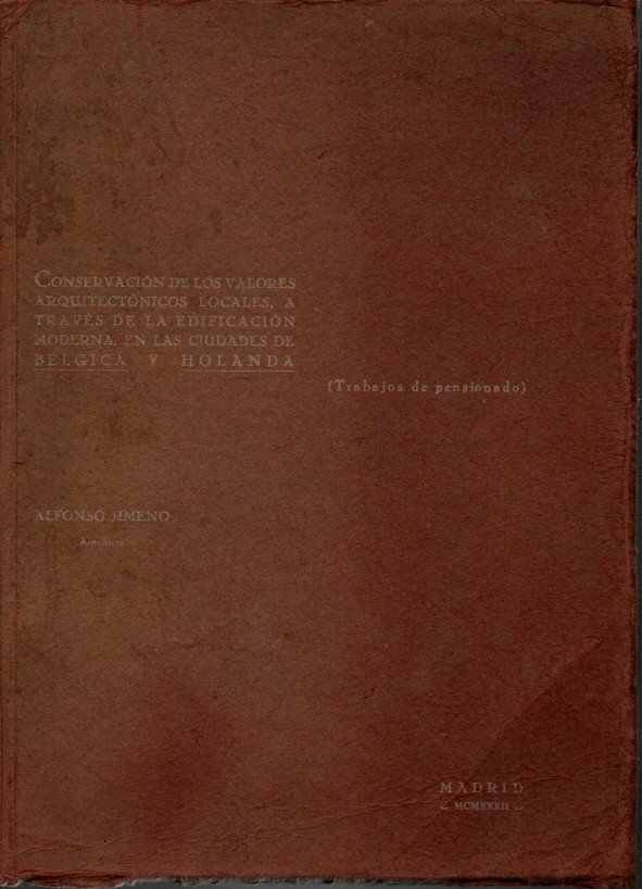 CONSERVACION DE LOS VALORES ARQUITECTONICOS LOCALES, A TRAVES DE LA …