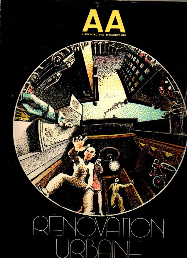 L'ARCHITECTURE D'AUJOURD'HUI. N. 169. 45 ANNE. SEPTEMBRE-OCTOBRE 1973. RENOVATION URBAINE.