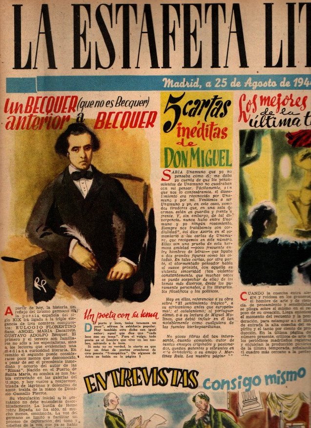 LA ESTAFETA LITERARIA. NUMERO 11. MADRID, 25 DE AGOSTO DE …