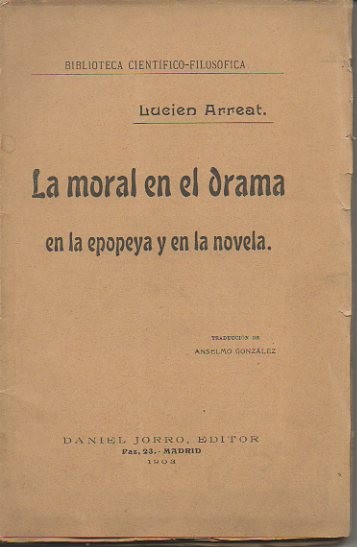 LA MORAL EN EL DRAMA, EN LA EPOPEYA Y EN …