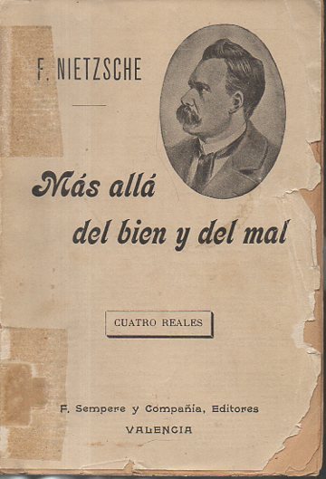 MAS ALLA DEL BIEN Y DEL MAL.