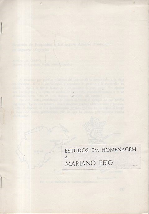 REGIMEN DE PROPIEDAD Y ESTRUCTURA AGRARIA TRADICIONAL EN SIGUERO (SEGOVIA).