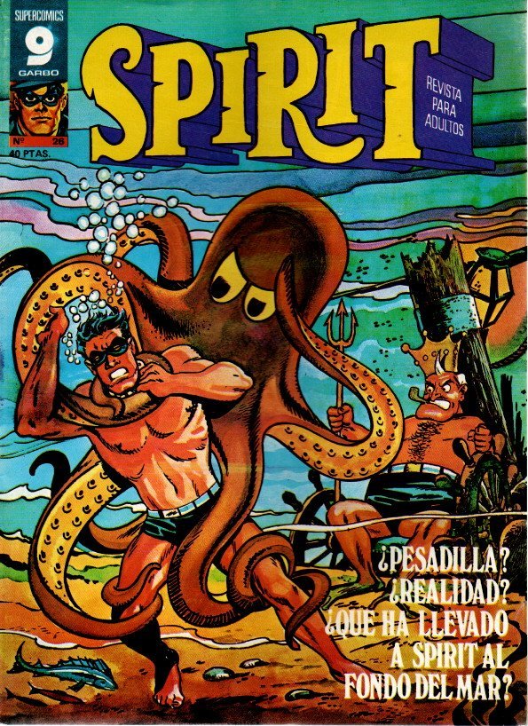 SPIRIT. REVISTA PARA ADULTOS. N. 26. OCTUBRE 1977.