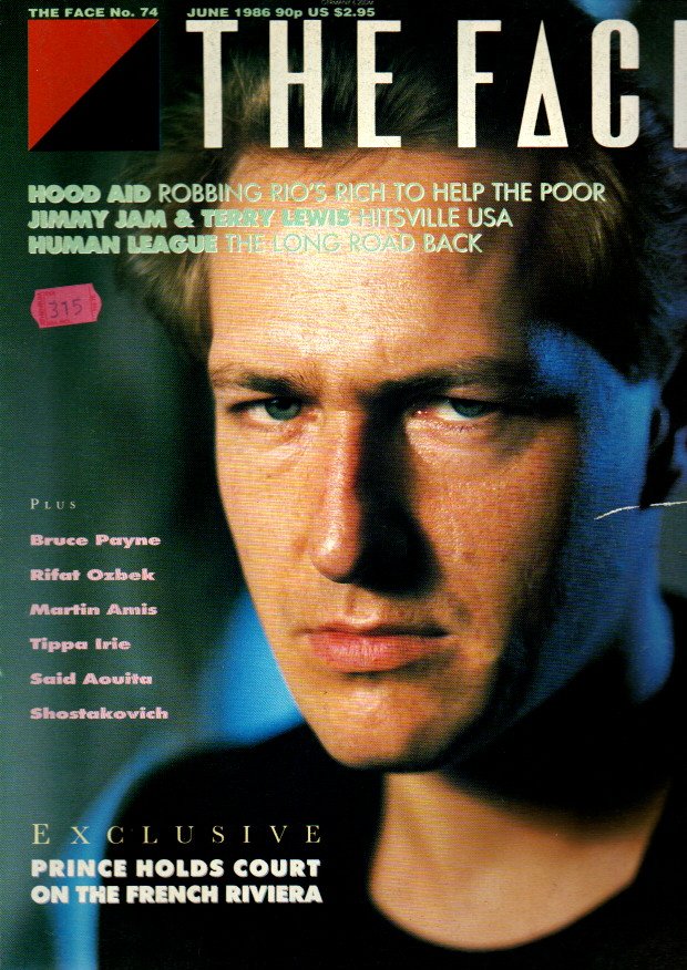 THE FACE. N. 74. JUNE 1986.