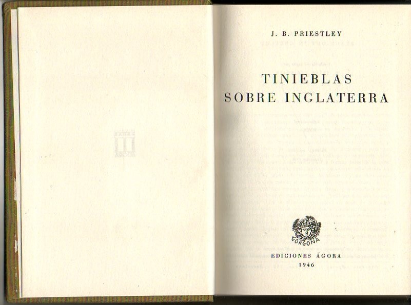 TINIEBLAS SOBRE INGLATERRA.