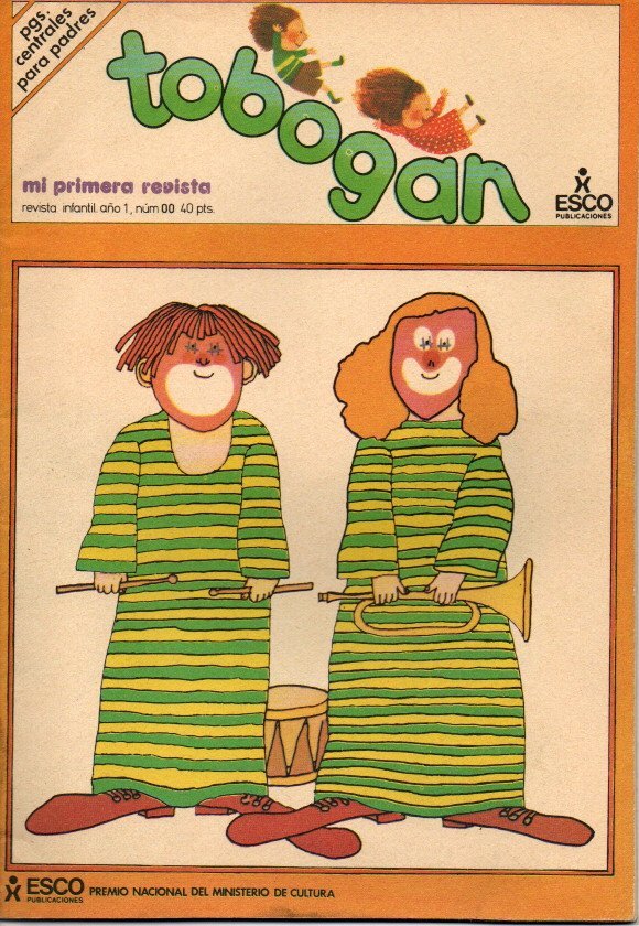 TOBOGAN. MI PRIMERA REVISTA. REVISTA INFANTIL. AÑO 1. NUM. 00.