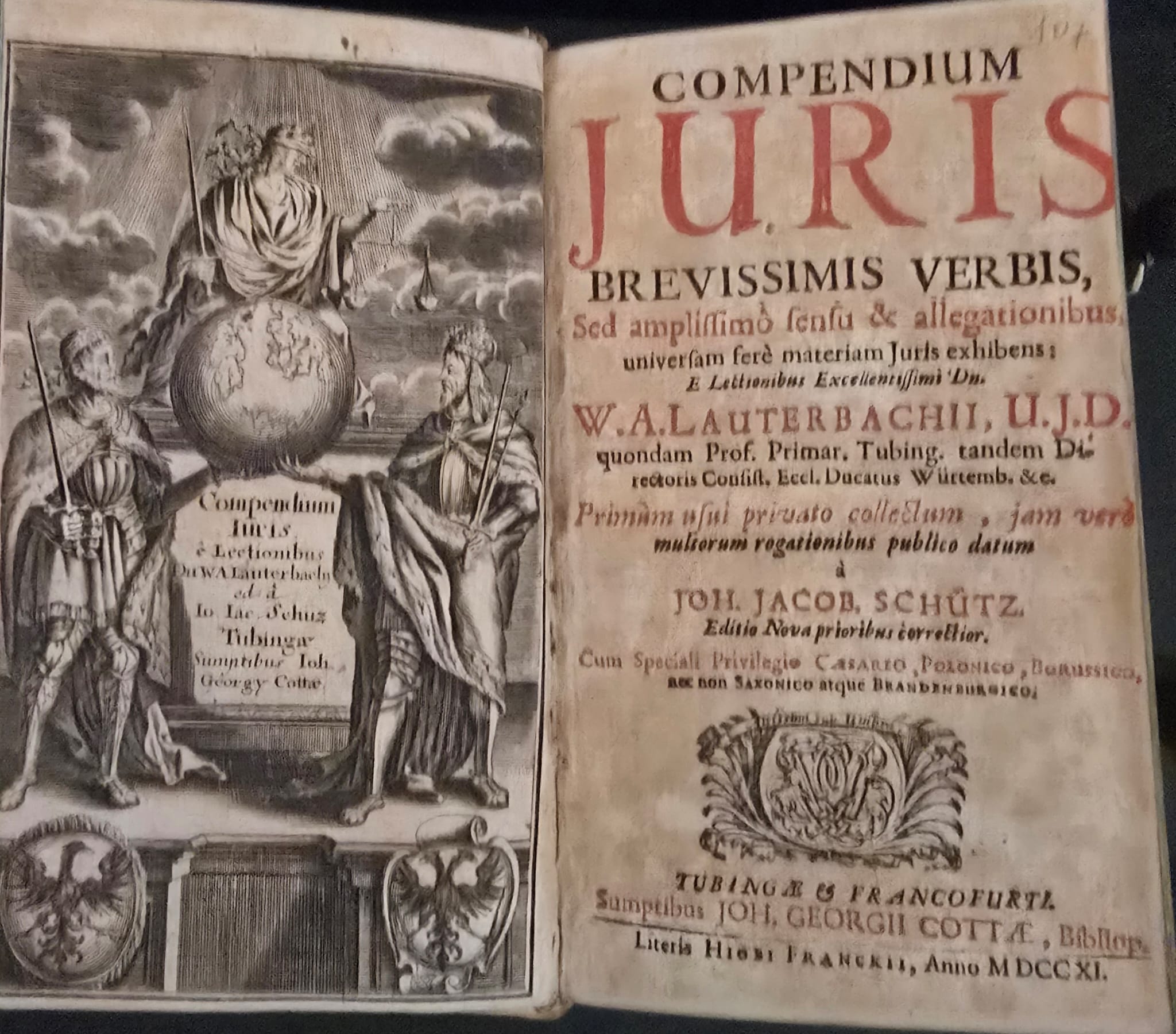 Compendium iuris brevissimis verbis.