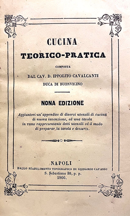 Cucina teorico-pratica.