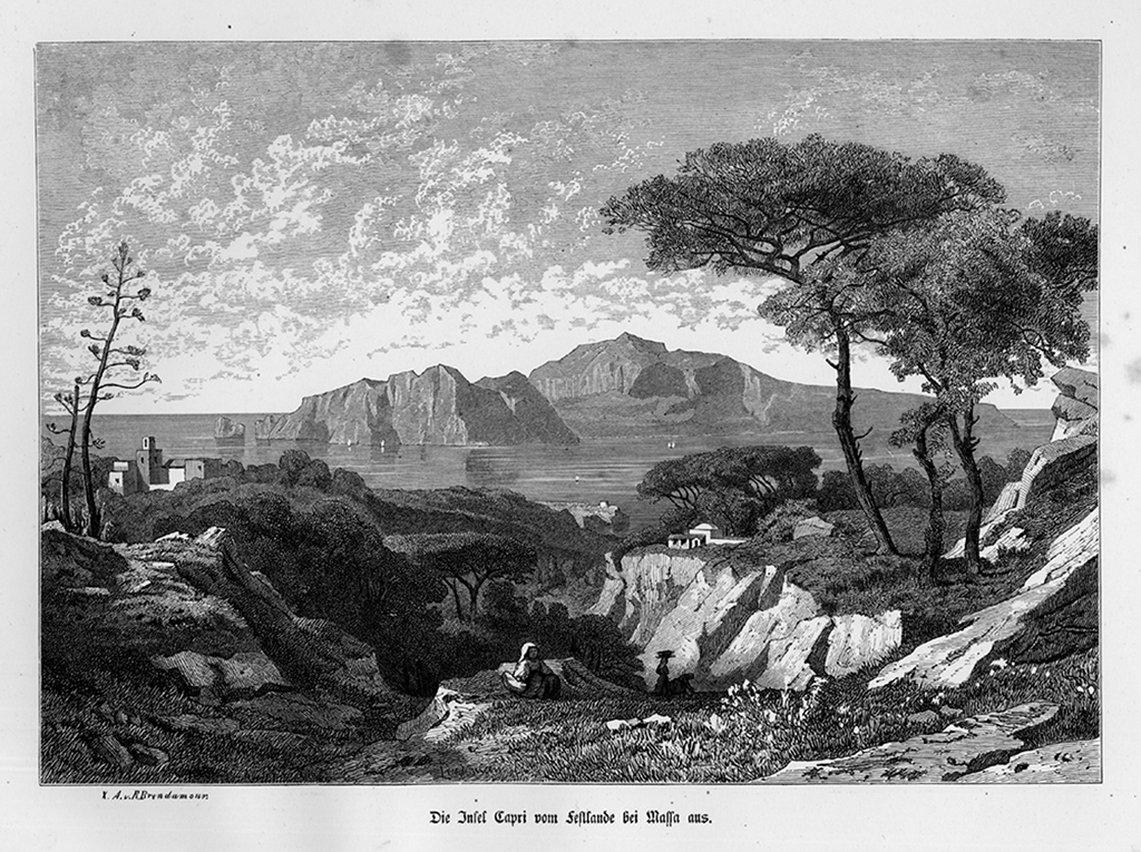 Die Insel Capri, mit Bilden und Skizzen von K. Lindermann-Frommel.