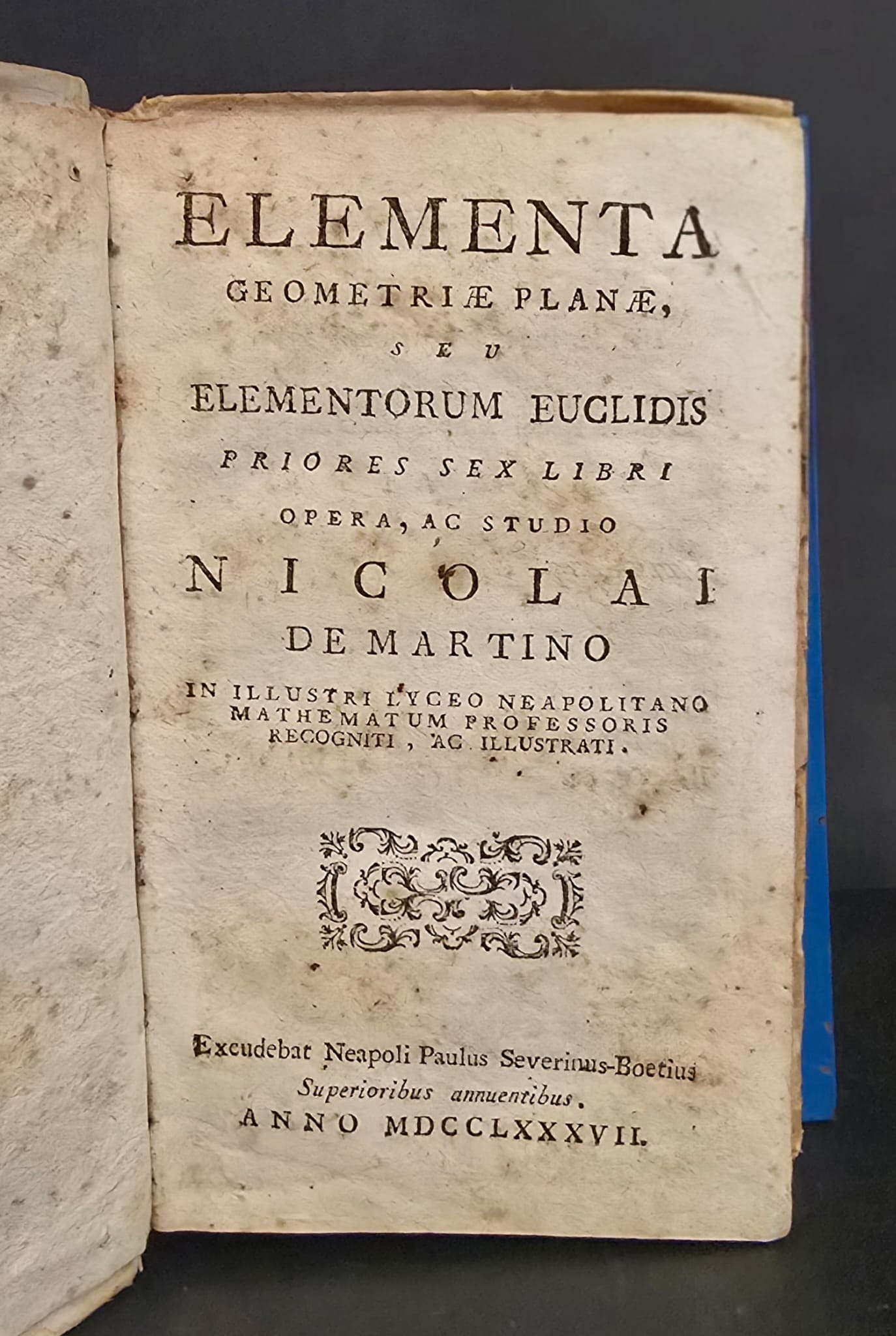 Elementa geometriae planae, seu elementorum Euclidis.