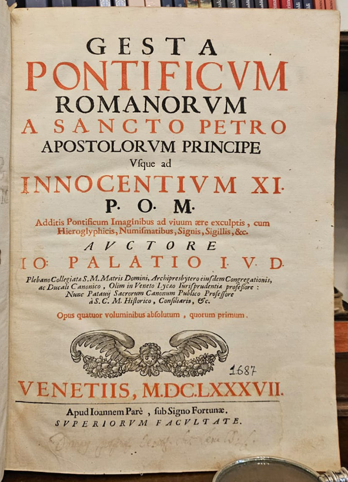 Gesta Pontificum Romanorum a Sancto Petro Apostolorum Principe usque ad …