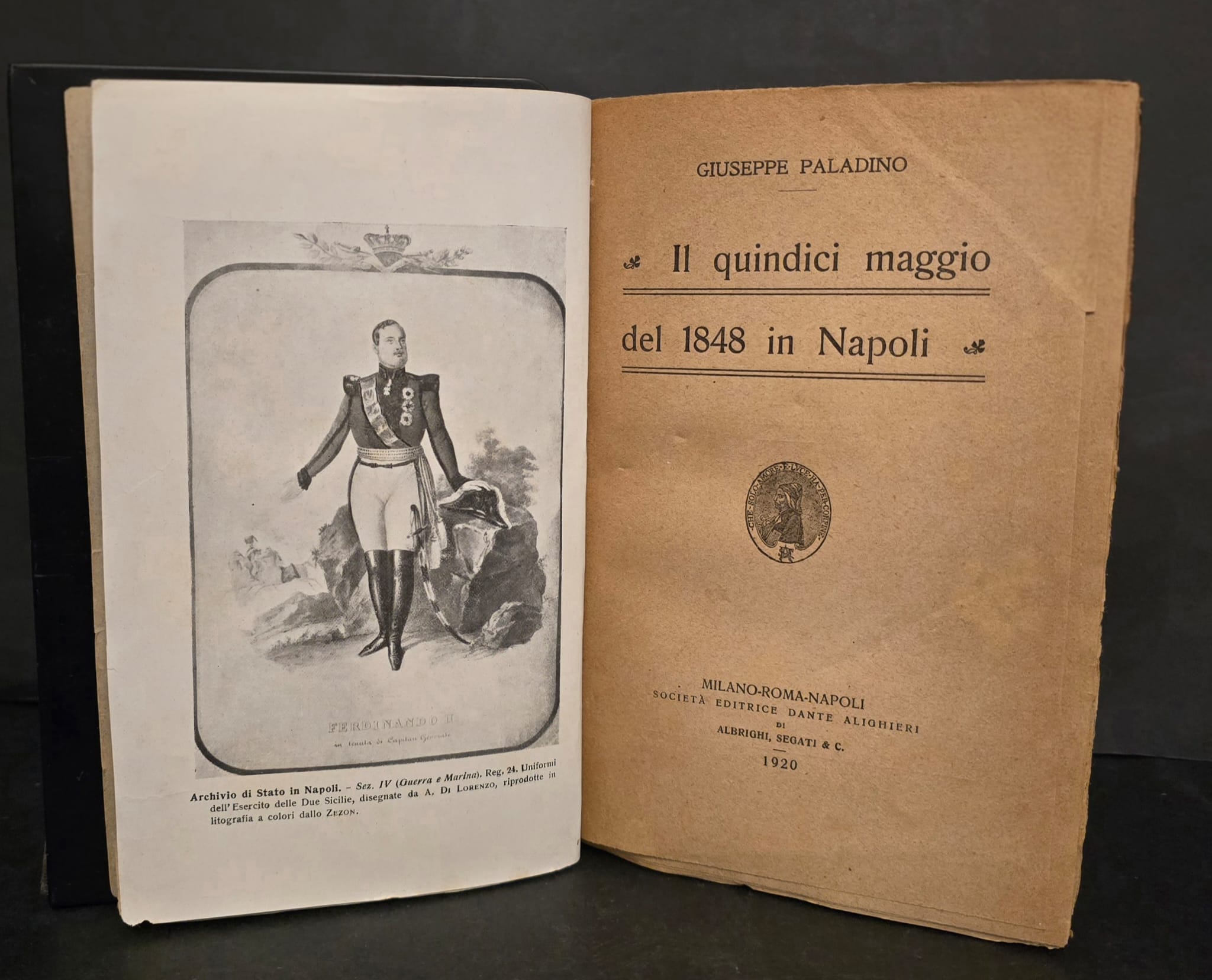 Il quindici maggio del 1848 in Napoli.