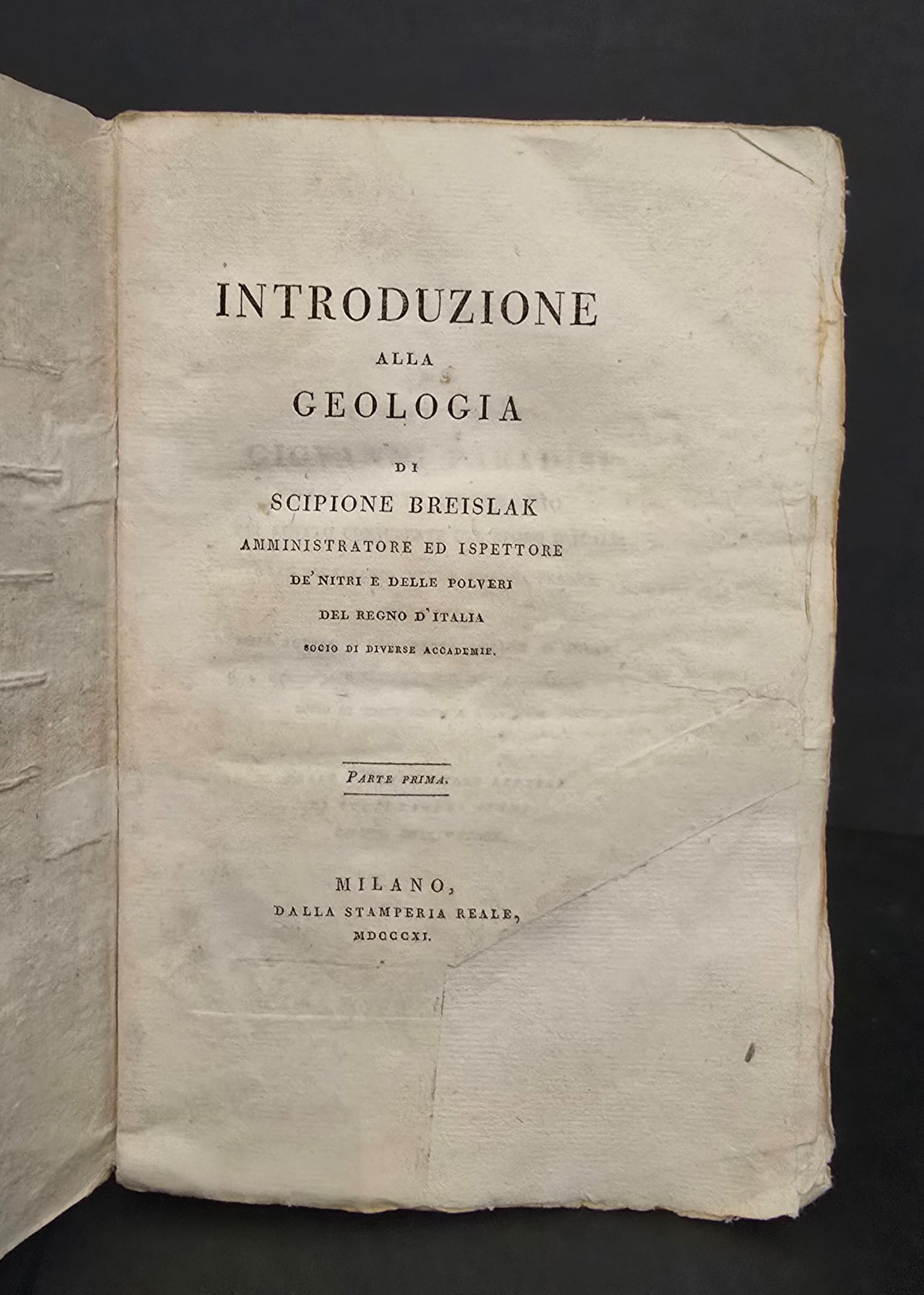 Introduzione alla Geologia.
