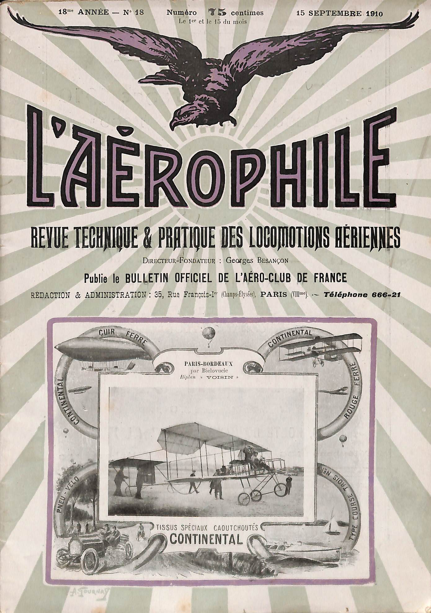 L’Aerophile (1910).