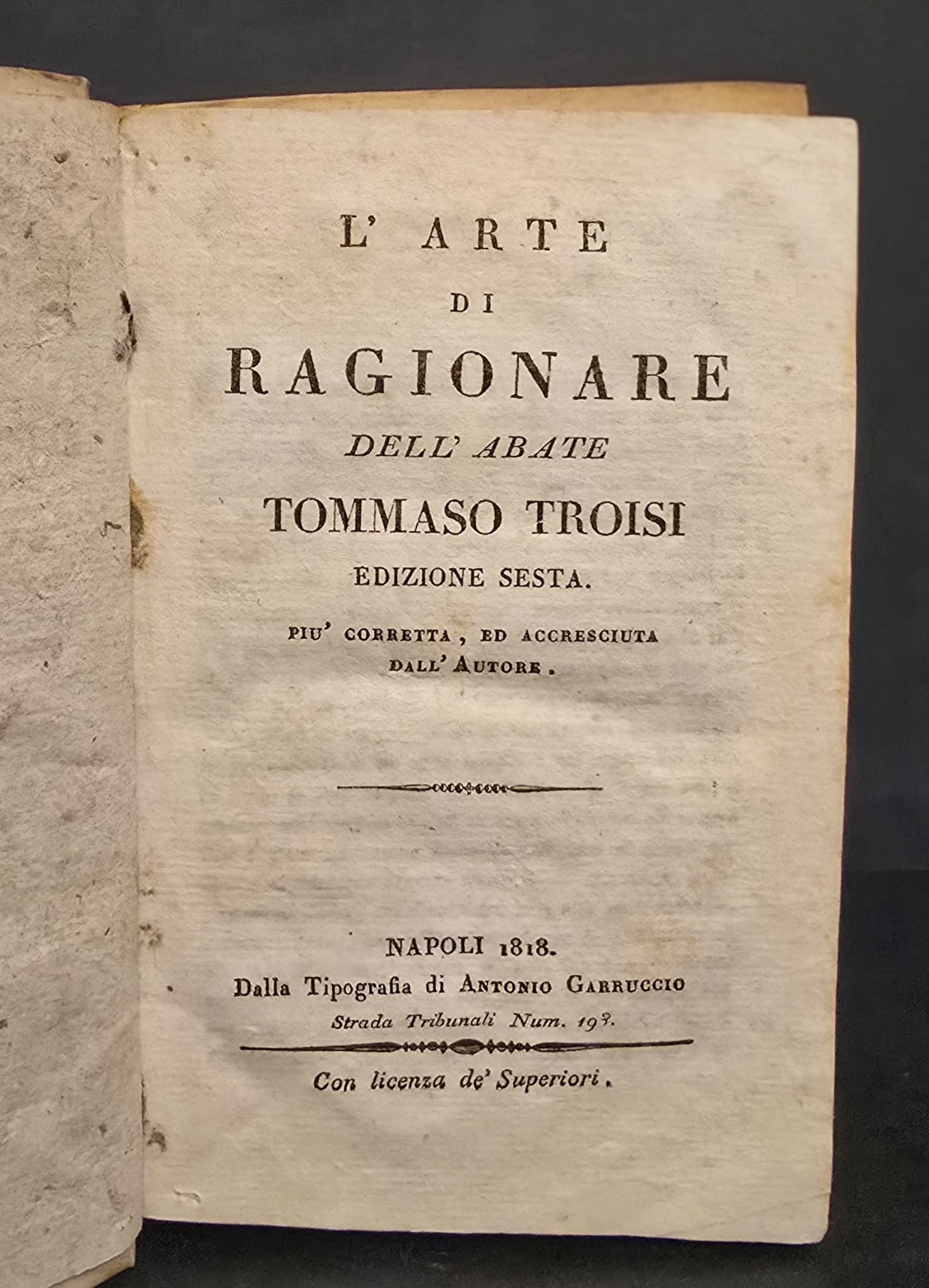 L’ Arte di ragionare.