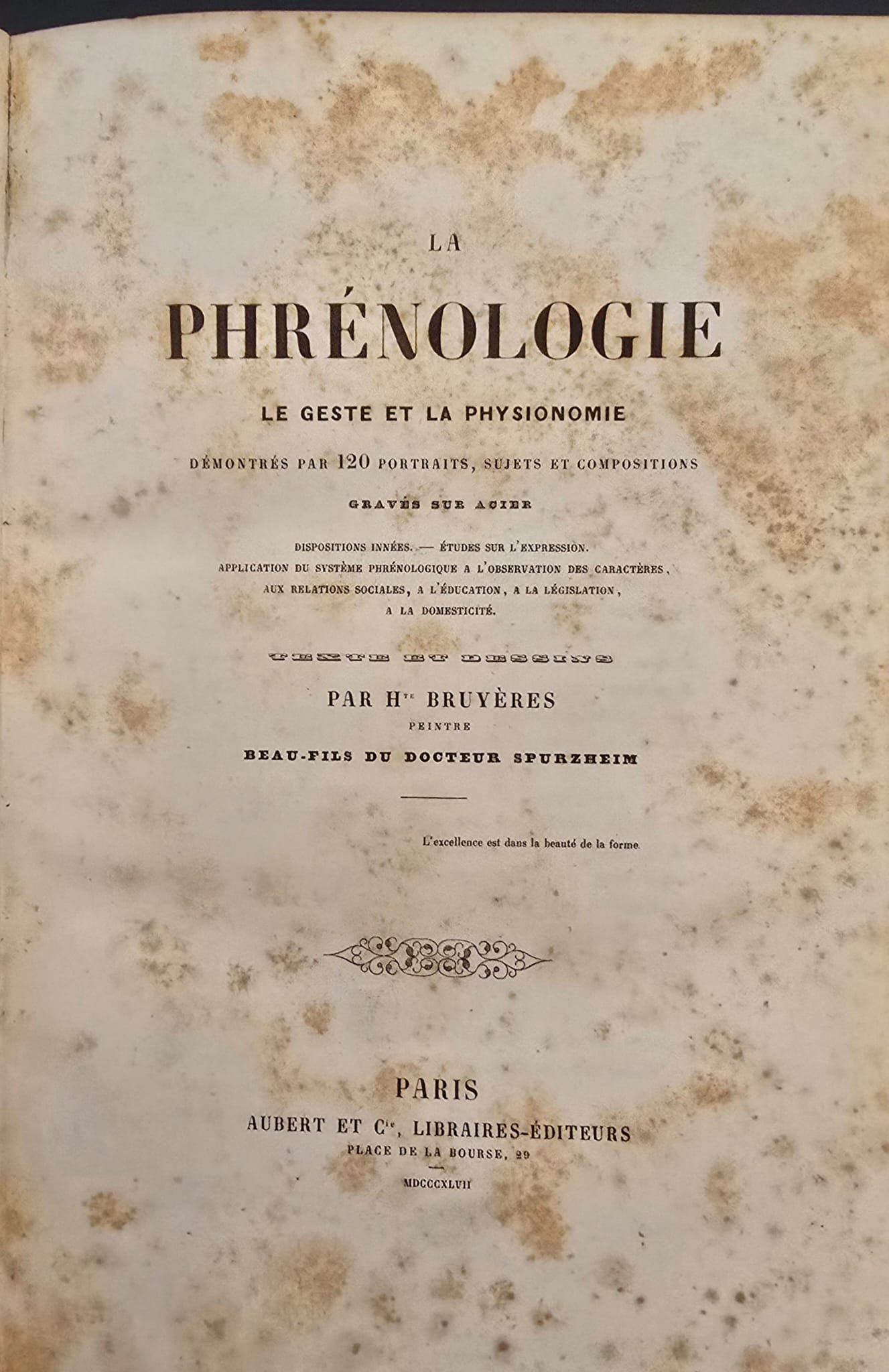 La Phrenologie.