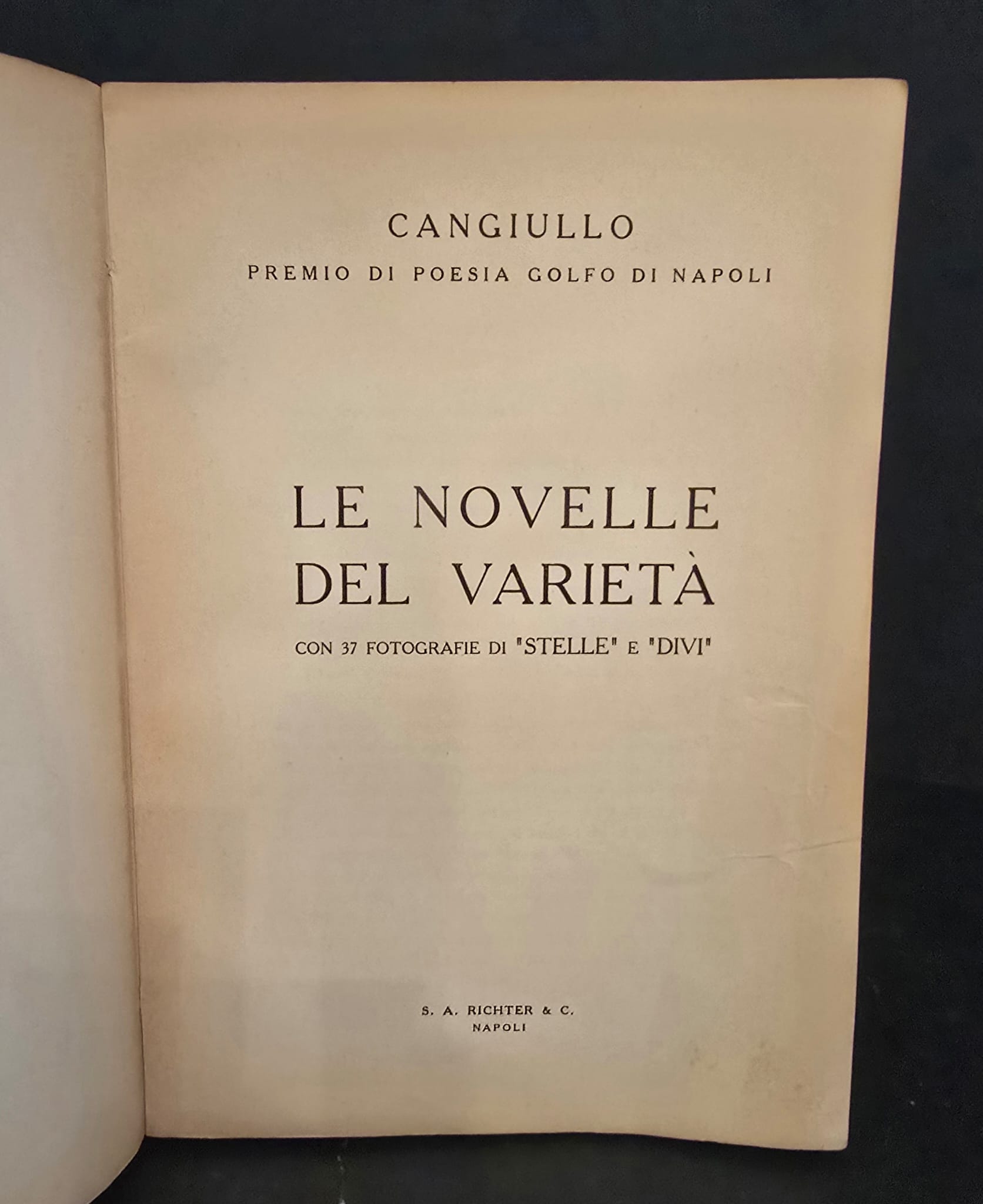 Le novelle del varietà.
