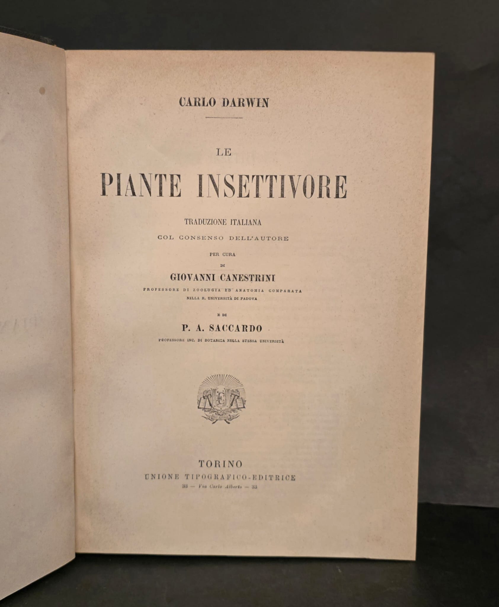 Le piante insettivore.