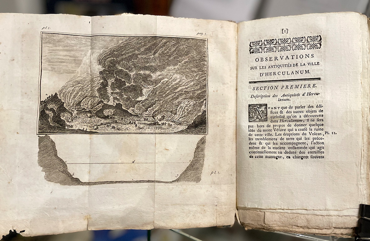 Observation sur les Antiquitès d’Herculanum; Avec Quelques Reflexions sur la …