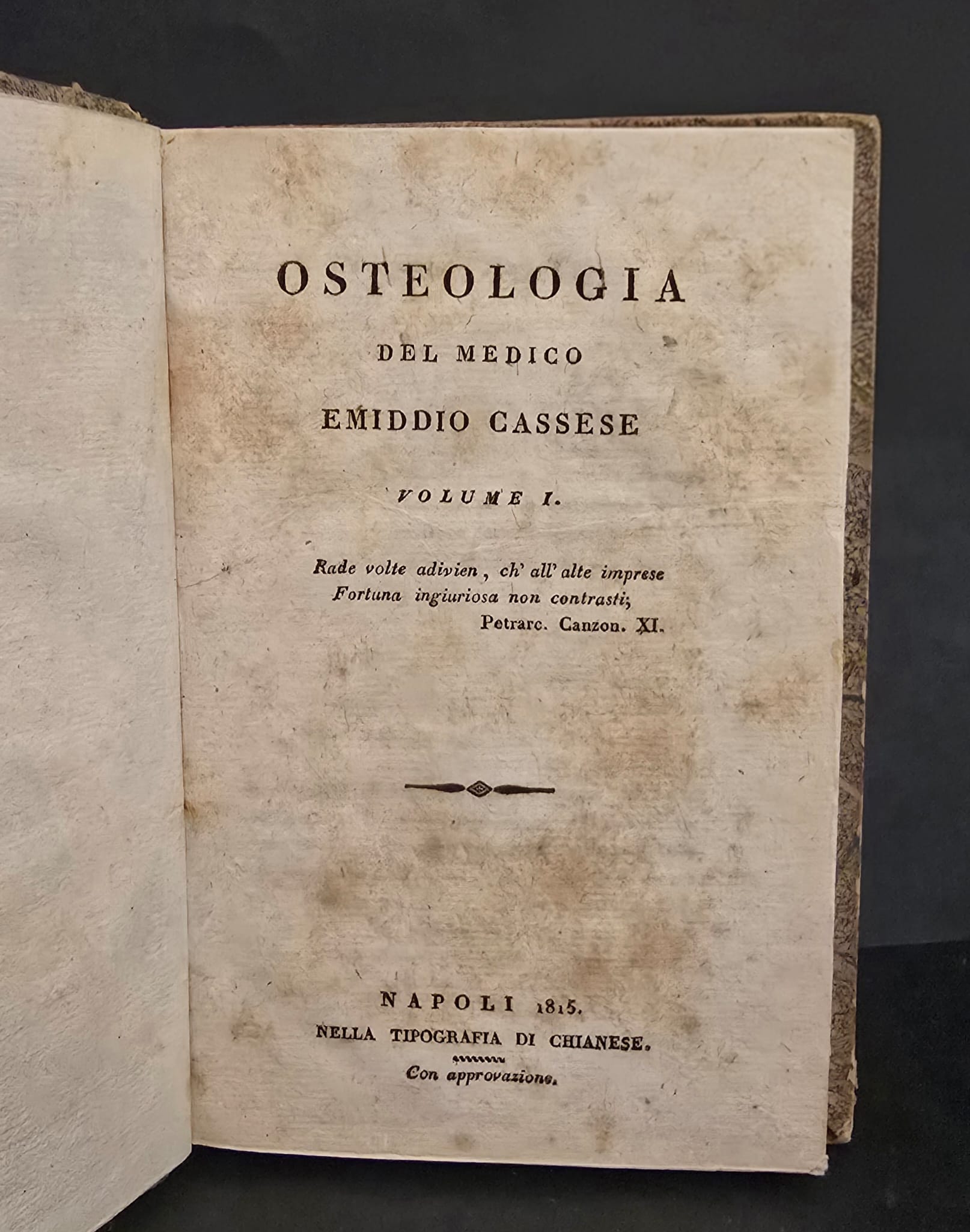 Osteologia Volume I.