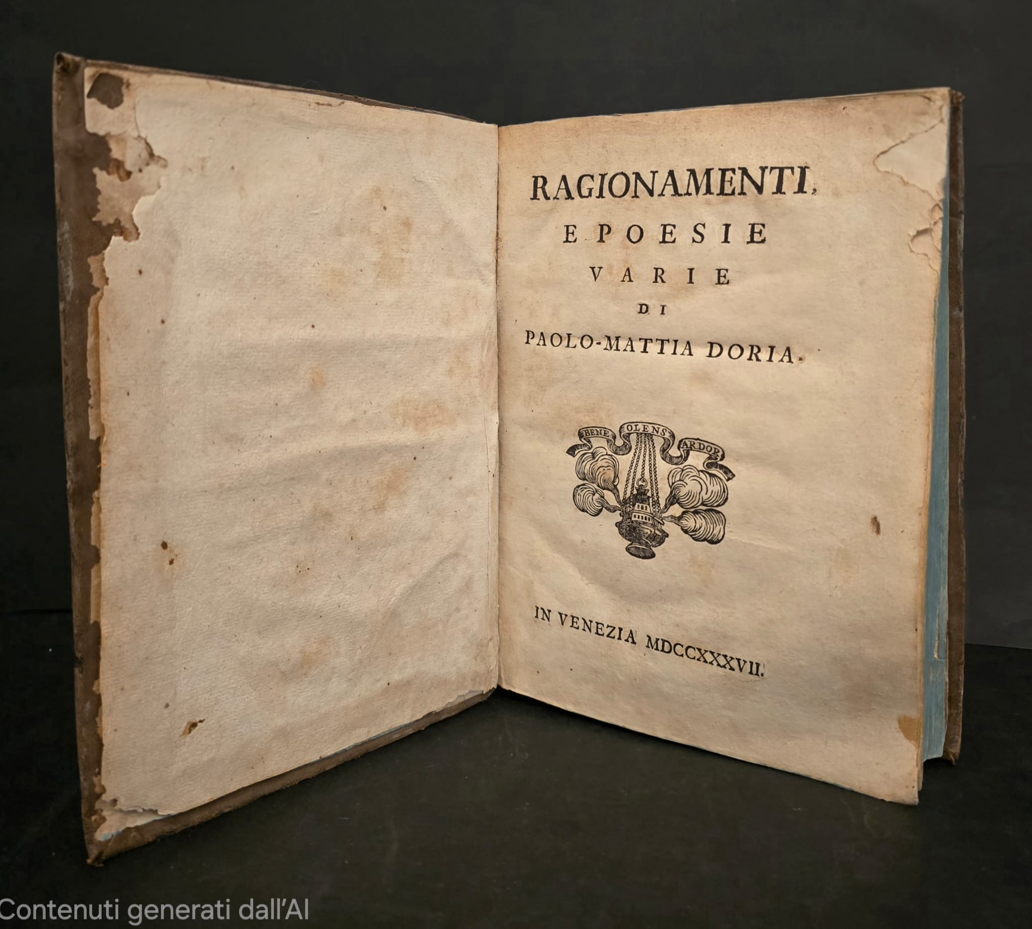 Ragionamenti e poesie varie.