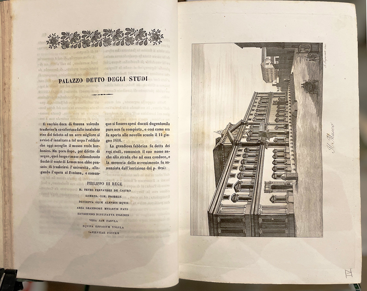 Storia dei monumenti del Reame delle Due Sicilie.