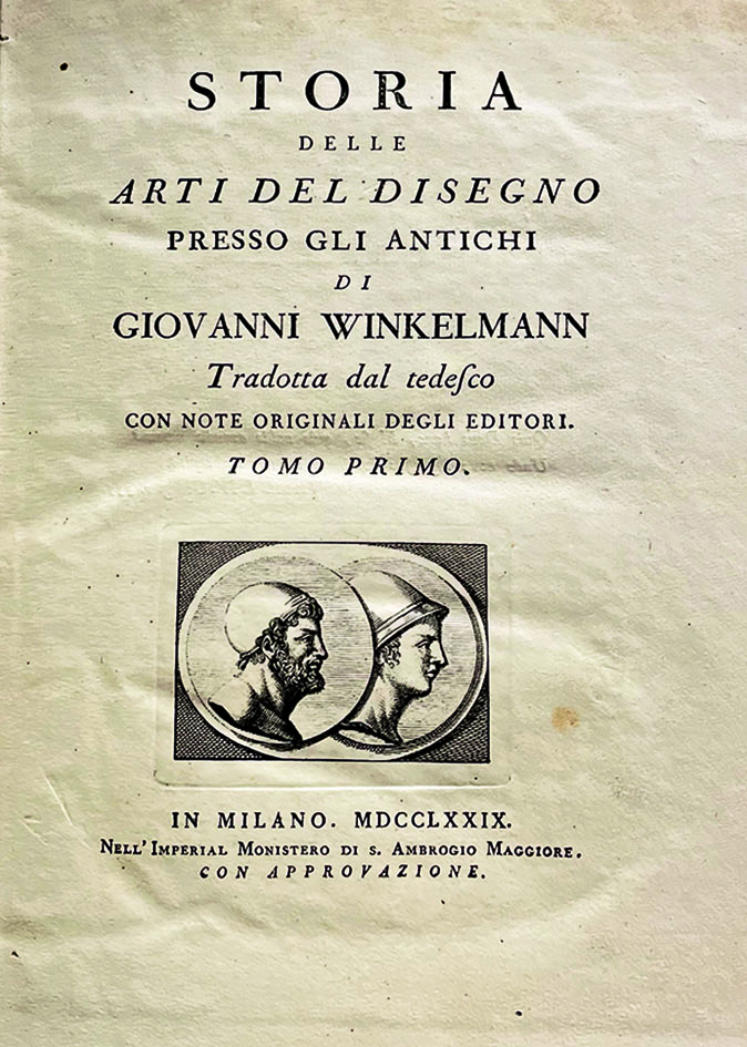 Storia delle arti del disegno presso gli antichi di G.W.