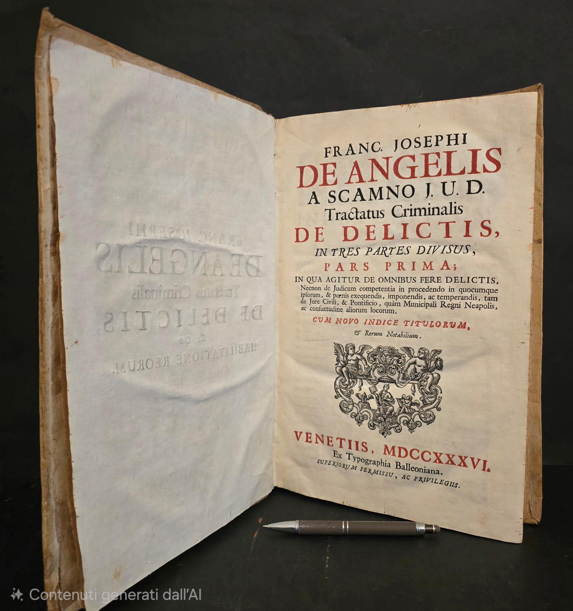Tractatus Criminalis de delictis...