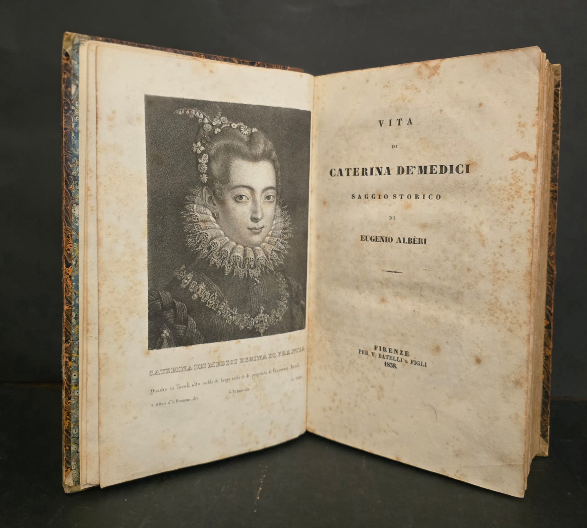 Vita di Caterina De’ Medici. Saggio storico.