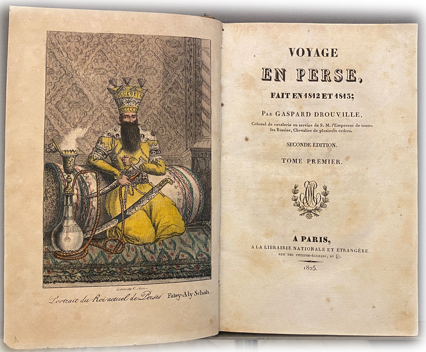 Voyage en Perse, fait en 1812 et 1813.